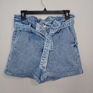 Wild fable high waisted paperbag shorts